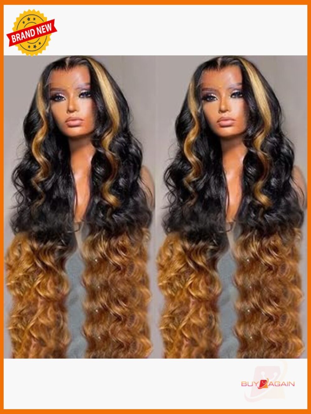 13x6 Lace Front Wig Human Hair Pre Plucked Body Wave 24 Inch Glueless